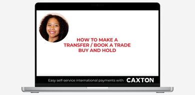 How to make a transfer - book a trade - buy and hold