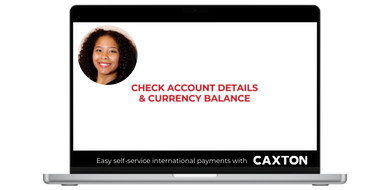 How to check account details & currency balance