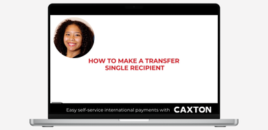 How to make a single recipient transfer