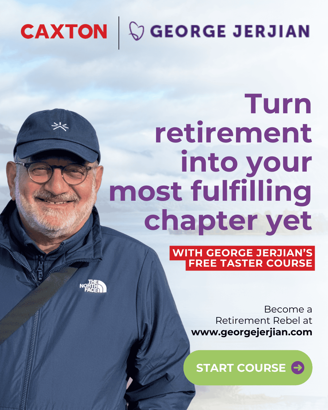 George Jerjian’s free course for Caxton cardholders