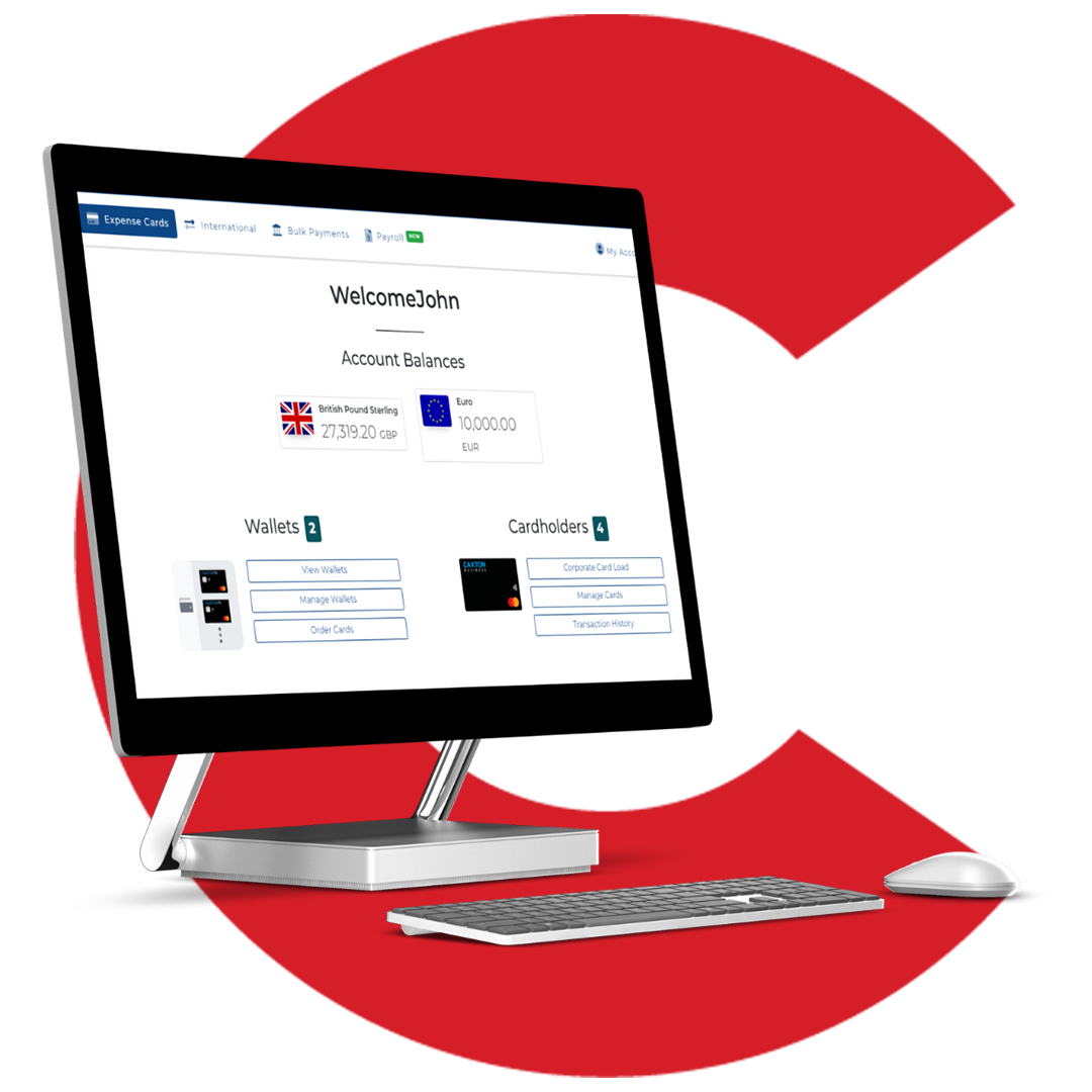 C - Expense Management Platform - Homepage